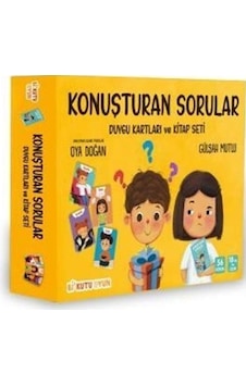 Konuşturan Sorular - Duygu Kartları Ve Kitap Seti / Gülşah Mutlu Konuşturan Sorular - Duygu Kartları Ve Kitap Seti / Gülşah Mutlu