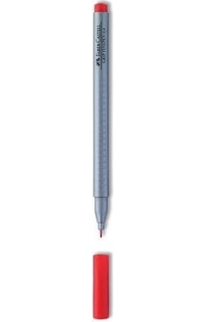 Faber Castell Grıp Finepen 0.4 MM Kırmızı Kalem Faber Castell Grıp Finepen 0.4 MM Kırmızı Kalem