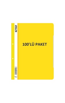 Bigpoint Telli Dosya Sarı X 100 Adet Diğer Bigpoint Telli Dosya Sarı X 100 Adet Diğer