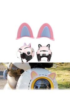 Microcase Motosiklet Kask Eşyalar İçin Sevimli Dıy Yapışkanlı Karakter Ve Parçalar Kedi Kulağı Seti - Al5258 Renkli Microcase Motosiklet Kask Eşyalar İçin Sevimli Dıy Yapışkanlı Karakter Ve Parçalar Kedi Kulağı Seti - Al5258 Renkli