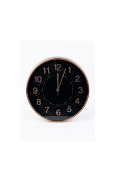 Dekoratif Duvar Saati 29 Cm Sessiz Mekanizmalı Bakır Renk Çerçeve Kabartma Rakam Altın 00865435 Dekoratif Duvar Saati 29 Cm Sessiz Mekanizmalı Bakır Renk Çerçeve Kabartma Rakam Altın 00865435