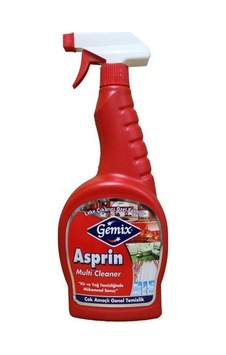 Gemix Asprin Çok Amaçlı Temizleyici 750 ML Gemix Asprin Çok Amaçlı Temizleyici 750 ML