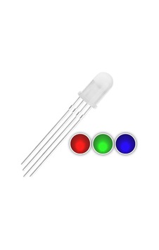 Rgb 5mm Şeffaf Anot 4 Bacaklı Arduino Raspberry Sku: Smg8690010182289 Açık Kahverengi