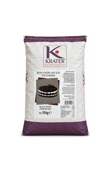 Krater Siyah Kadife Kek İçin Toz Karışım 10 Kg