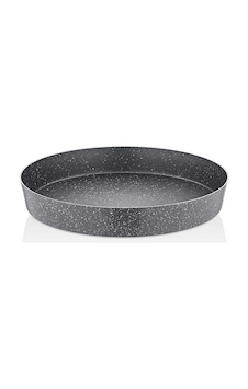 Taşhan İst-417 Eko Granit Fırın Tepsi - 36 Cm Siyah