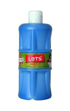 Lets Parmak Boyası Mavi 500Ml