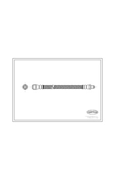 Corteco Fren Hortumu Arka Mercedes S-seri W220 C215 Corteco 19031170 A2204200148 Corteco Fren Hortumu Arka Mercedes S-seri W220 C215 Corteco 19031170 A2204200148