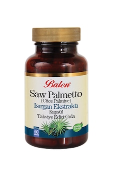 Balen Saw Palmetto Cüce Palmiye Isırgan Ekstraktı 60 Kapsül x 375 Balen Saw Palmetto Cüce Palmiye Isırgan Ekstraktı 60 Kapsül x 375