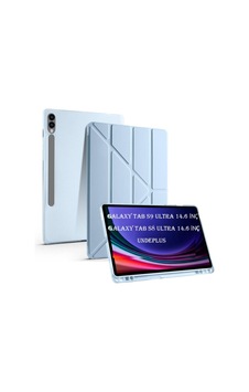 S10/s9/s8 Ultra 14.6inç İle Uyumlu Kılıf Kalem Bölmeli Trifolding Case X900-10-20 Mavi Sku: Zeusb0dy585p52 Arka Kapak