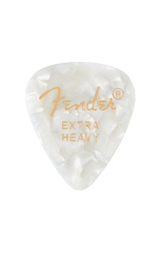 Fender 1980351605 351 Premium Extra Heavy Gitar Penası White Moto Beyaz İnci Klasik Görünüm 351 Formu İle Her Tarza Uygun Fender 1980351605 351 Premium Extra Heavy Gitar Penası White Moto Beyaz İnci Klasik Görünüm 351 Formu İle Her Tarza Uygun