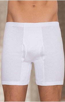 Erkek Lüx Paçalı Pamuk Boxer Berrak-1055 001 Erkek Lüx Paçalı Pamuk Boxer Berrak-1055 001