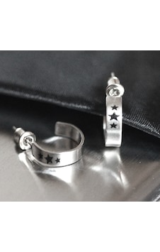 Ejoya Erkek Küpe Yıldızlar 4 MM Ejoya Erkek Küpe Yıldızlar 4 MM