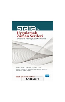 Stata ile Uygulamalı Zaman Serileri  - Aziz Kutlar  - Nobel Akademik Yayıncılık