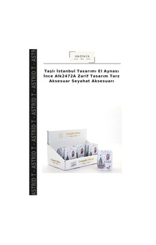 Taşlı İstanbul Tasarımı El Aynası İnce Alk2472a Zarif Tasarım Tarz Aksesuar Seyahat Aksesuarı Taşlı İstanbul Tasarımı El Aynası İnce Alk2472a Zarif Tasarım Tarz Aksesuar Seyahat Aksesuarı
