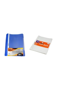 Umix 50 Adet Mavi Telli Dosya Ve 100 Adet Poşet Dosya Föy Dosya Paket Diğer Umix 50 Adet Mavi Telli Dosya Ve 100 Adet Poşet Dosya Föy Dosya Paket Diğer