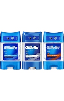 Gillette Arctic Ice + Cool Wave + Sport Triumph Erkek Stick Jel 3 x 70 ML Gillette Arctic Ice + Cool Wave + Sport Triumph Erkek Stick Jel 3 x 70 ML