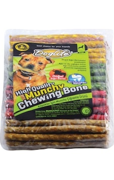Doglife Burgu Çubuk Karışık Renkli Köpek Ödülü 10 G 100'lü