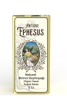 Antique Ephesus Olgun Hasat Soğuk Sıkım Naturel Zeytinyağı 5 L