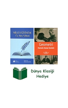 Milli Eğitim De Üç-beş Nöbeti Ciltli + Geometri + Dünya Klasiği Hediye