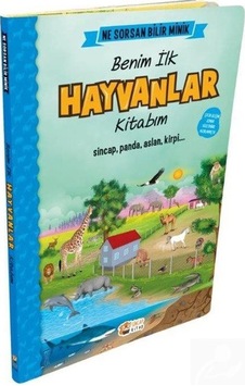 Mercankitap Ilk Büyük Hayvanlar Kitabım Ingilizce Destekli / Kolektif