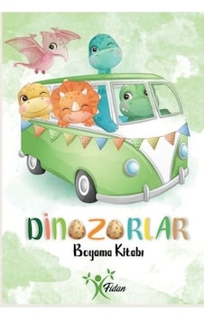Dinozorlar - Boyama Kitabı- Fidan Dinozorlar - Boyama Kitabı- Fidan