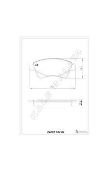 Kale 24065 184 04 Ans Kd13 Ön Fren Balatası Renault Megane Iı 02 Kangoo 01 Sc Nıc Iı 03 Grand Sc Nıc Iı 03 1.5dci 1.6 1.9dc 8660004603-7701208122-oe - Kale 24065 184 04 Ans Kd13 Ön Fren Balatası Renault Megane Iı 02 Kangoo 01 Sc Nıc Iı 03 Grand Sc Nıc Iı 03 1.5dci 1.6 1.9dc 8660004603-7701208122-oe -