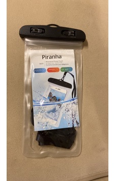 Piranha 5439 Su Geçirmez Telefon Kılıfı Waterproof Phone Pouch 5.5"-6.3" Şeffaf