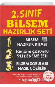 Zeki Çocuk Yayınları 2. Sınıf Bilsem Hazırlık Seti Son Baskı 2020