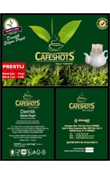 Cafeshots Prestij Demlik Poşet Çay 500 x 10 G Cafeshots Prestij Demlik Poşet Çay 500 x 10 G