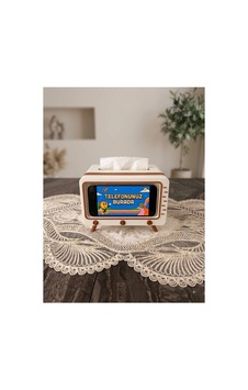 Tv Görünümlü Peçetelif Kahverengi - 910170858 Kahverengi