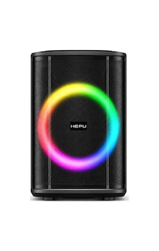 Hp-979 Partybox Bluetooth Hoparlör 8 Hoparlör 40w Güç Rgb Işık Tws Destekli Hp-979 Partybox Bluetooth Hoparlör 8 Hoparlör 40w Güç Rgb Işık Tws Destekli