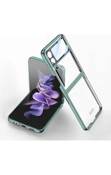Galaxy Uyumlu Z Flip 4 Kılıf Zore Kıpta Lensli Kapak Koyu Yeşil Galaxy Uyumlu Z Flip 4 Kılıf Zore Kıpta Lensli Kapak Koyu Yeşil
