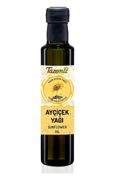 Tazemiz Soğuk Sıkım Ayçiçek Yağı 250 ML