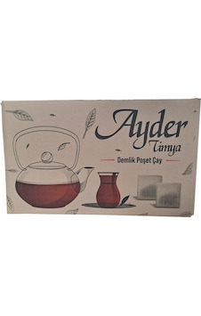 Ayder Timya Siyah Demlik Poşet Çay 6 KG