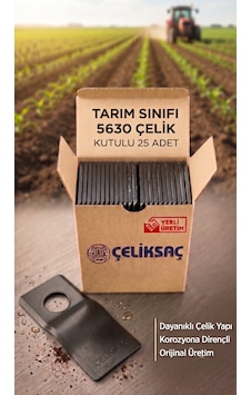 Tamburlu Çayır Biçme Ot Bıçağı - 25 Adet 3mm 5630 Bor Çeliği