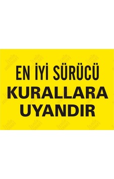 En Iyi Sürücü Kurallara Uyandır En Iyi Sürücü Kurallara Uyandır