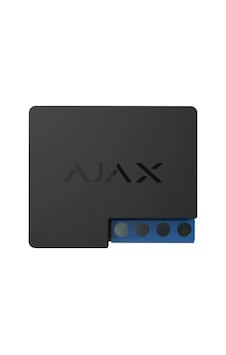 Ajax Kablosuz Güç Rolesi Wallswitch - Siyah 220v Ajax Kablosuz Güç Rolesi Wallswitch - Siyah 220v