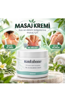Nautubone 100 Ml Acı Giderici Masaj Kremi Paraben İçermeyen Formül İle Tüm Cilt Tiplerine Uygun Nautubone 100 Ml Acı Giderici Masaj Kremi Paraben İçermeyen Formül İle Tüm Cilt Tiplerine Uygun