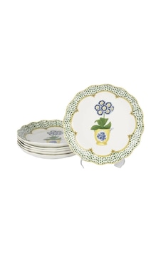 Costa Verde 6lı Tatlı Tabağı 19cm-7865 Çok Renkli Costa Verde 6lı Tatlı Tabağı 19cm-7865 Çok Renkli