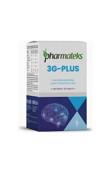 3g Plus 30 Kapsül Kore Ginsengi Eki, Pharmateks 3g Plus 30 Kapsül Kore Ginsengi Eki, Pharmateks