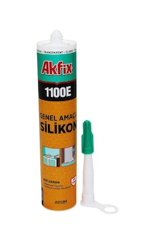 Akfix 1100e Şeffaf Genel Amaçlı Silikon 280g