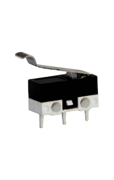 Micro Switch Mini Siyah-beyaz Kıvrık Palet 5 Adet