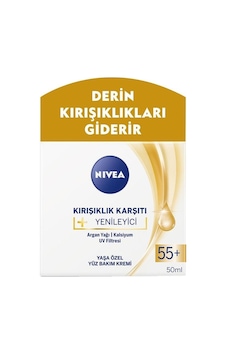 Nivea   Yenileyici 55+ Yaşa Özel Yüz Kremi 50 ML