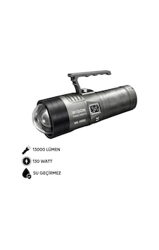 Wison Şarj Edilebilir El Feneri - Wison - 13000 Lümen - 130 Watt Ws-15500 Çok Renkli Wison Şarj Edilebilir El Feneri - Wison - 13000 Lümen - 130 Watt Ws-15500 Çok Renkli