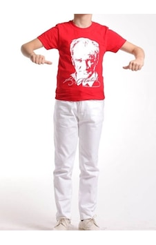Nacar Store Erkek Çocuk 23nisan 29ekim 30ağustos 10kasım Özelgün Gösteri Atatürk Baskılı T-shırt&pantolon Takım Kırmızı Nacar Store Erkek Çocuk 23nisan 29ekim 30ağustos 10kasım Özelgün Gösteri Atatürk Baskılı T-shırt&pantolon Takım Kırmızı