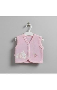Gaye Bebe Bebek Yelek 4488 Pembe