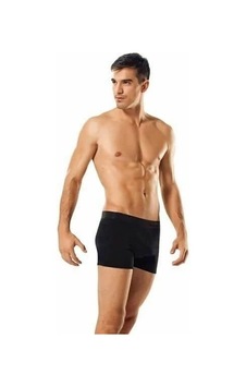 Moda Dua Tutku 0114 Erkek Licralı Penye Boxer Siyah