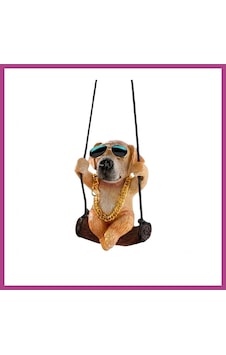 Gees Global Araç İçi Dikiz Aynası Asma Dekoratif Süs Köpek Salıncaklı Altın Kahve Gbzs Gees Global Araç İçi Dikiz Aynası Asma Dekoratif Süs Köpek Salıncaklı Altın Kahve Gbzs
