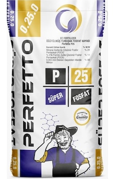 Perfetto Süper Fosfat Granül Gübre 25 Kg Perfetto Süper Fosfat Granül Gübre 25 Kg