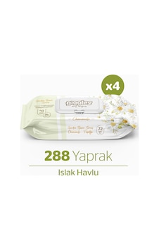Giggles Islak Havlu 72'li Papatya 4 Paket 288 Mendil Giggles Islak Havlu 72'li Papatya 4 Paket 288 Mendil
